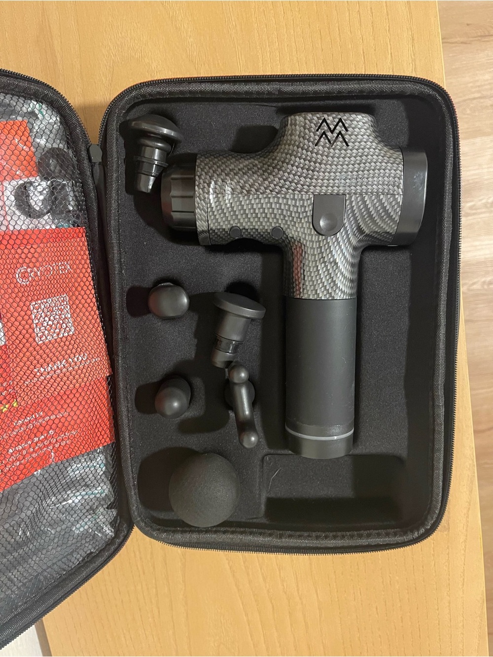 Cryotex Portable Percussion Massage Gun - Carbon Gray